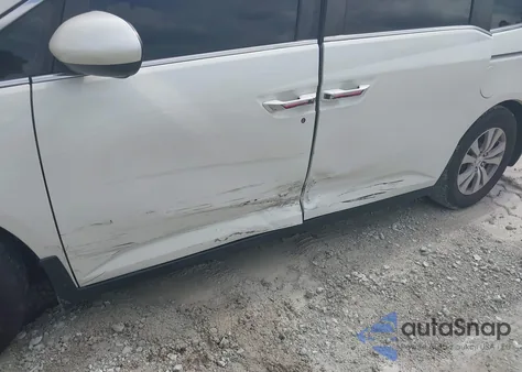 2017 Honda Odyssey Ex-L from USA, damaged, VIN 5FNRL5H65HB020715